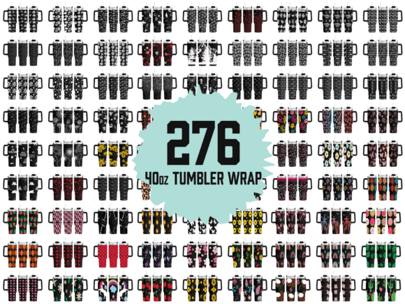 40oz Laser Tumbler Wrap Svg Png Bundle