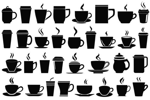 Coffee Cups SVG