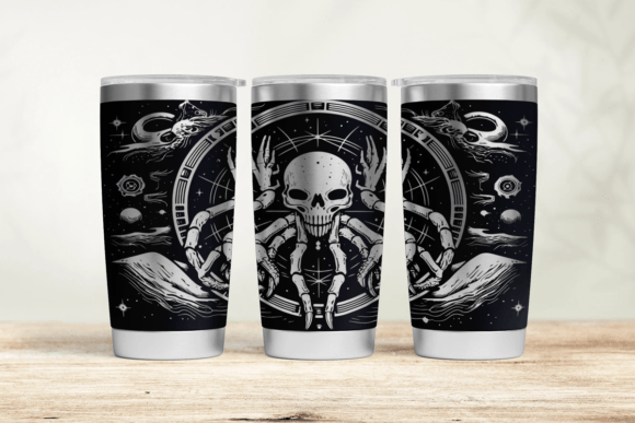 Horror Devil Laser Tumbler SVG