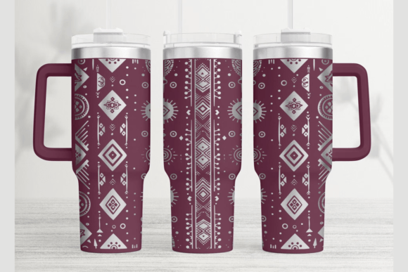 Western Tumbler Wrap SVG